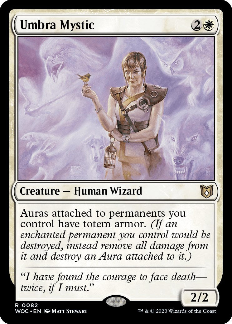 {R} Umbra Mystic [Wilds of Eldraine Commander][WOC 082]