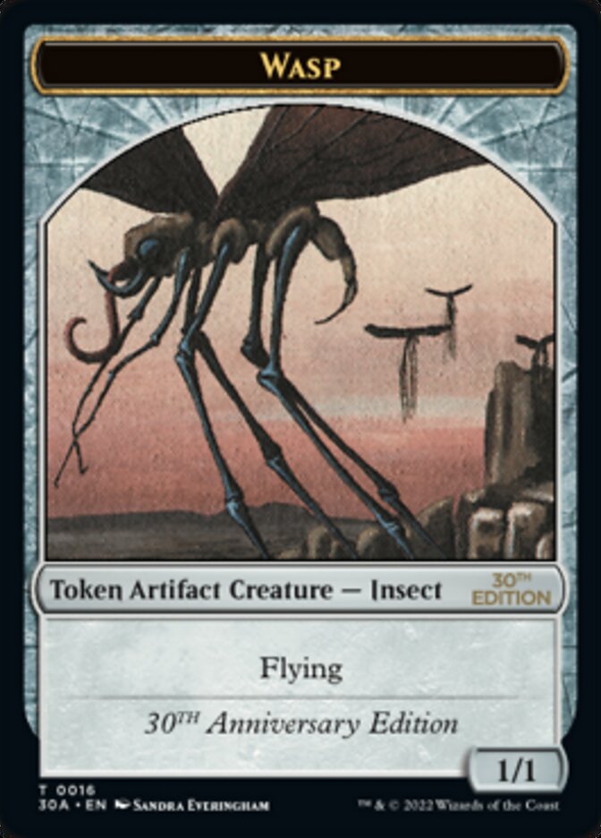 {T} Wasp Token [30th Anniversary Tokens][T30A 016]