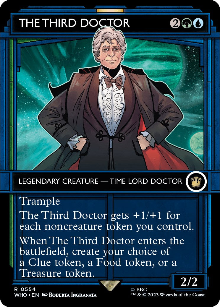 {R} The Third Doctor (Showcase) [Doctor Who][WHO 554]