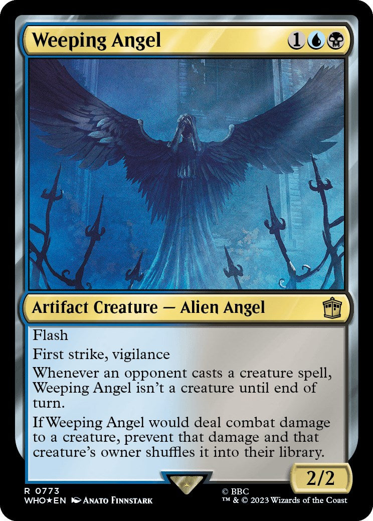 {R} Weeping Angel (Surge Foil) [Doctor Who][WHO 773]