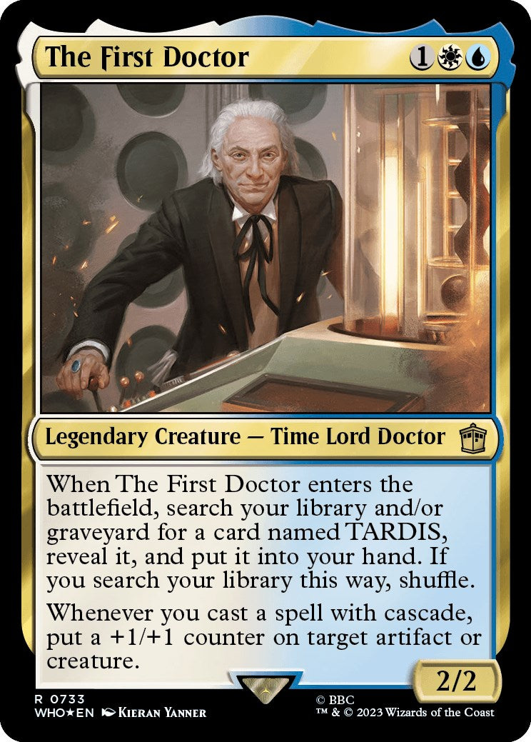 {R} The First Doctor (Surge Foil) [Doctor Who][WHO 733]