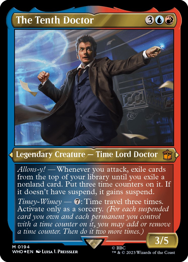 {R} The Tenth Doctor (Display Commander) [Doctor Who][WHO 194]