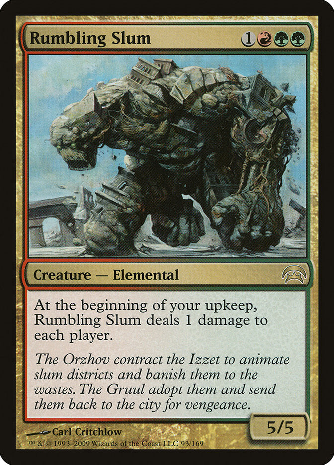 {R} Rumbling Slum [Planechase][HOP 093]