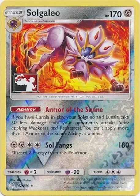 [PKM-R] Solgaleo (142/236) [League & Championship Cards]