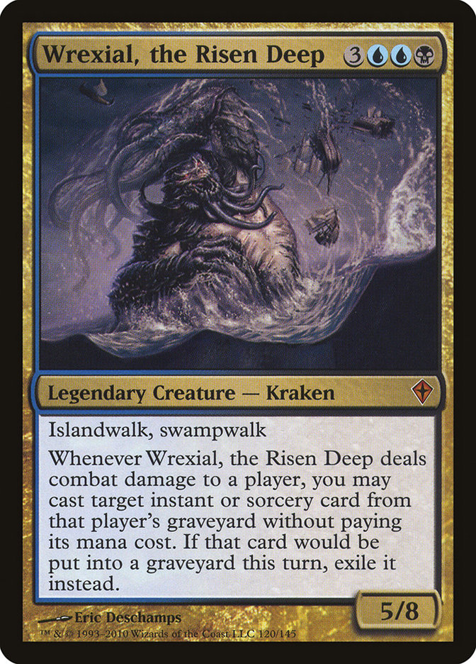 {R} Wrexial, the Risen Deep [Worldwake][WWK 120]