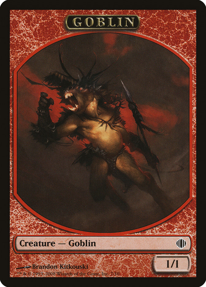 {T} Goblin Token [Shards of Alara Tokens][TALA 007]