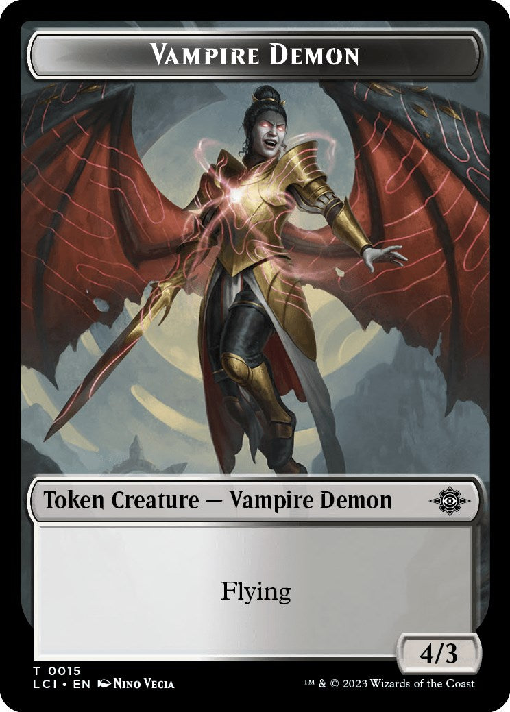 {T} Vampire Token [The Lost Caverns of Ixalan Tokens][TLCI 004]