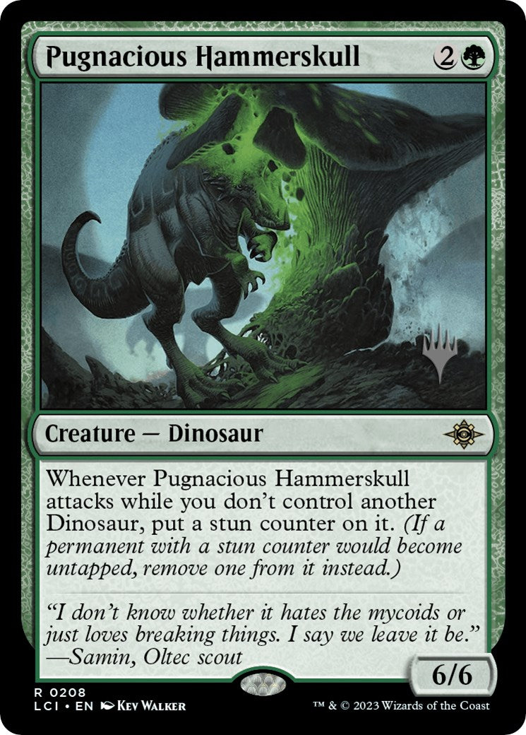 {@R} Pugnacious Hammerskull (Promo Pack) [The Lost Caverns of Ixalan Promos][PP LCI 208]