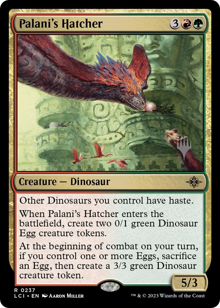 {@R} Palani's Hatcher (Promo Pack) [The Lost Caverns of Ixalan Promos][PP LCI 237]