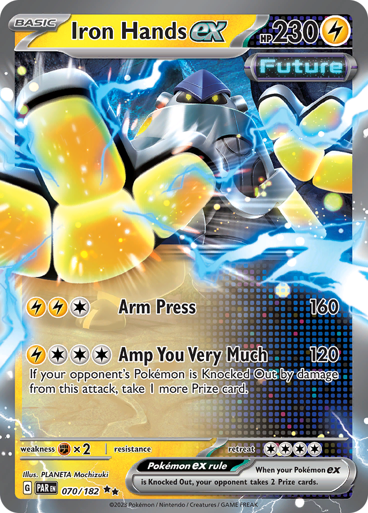 [PKM-R] Iron Hands ex (070/182) [Paradox Rift]