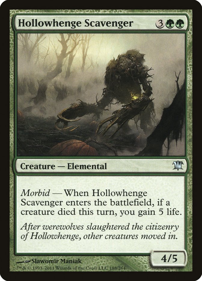 {C} Hollowhenge Scavenger [Innistrad][ISD 188]