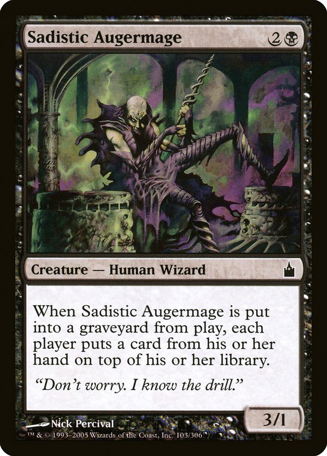 {C} Sadistic Augermage [Ravnica: City of Guilds][RAV 103]