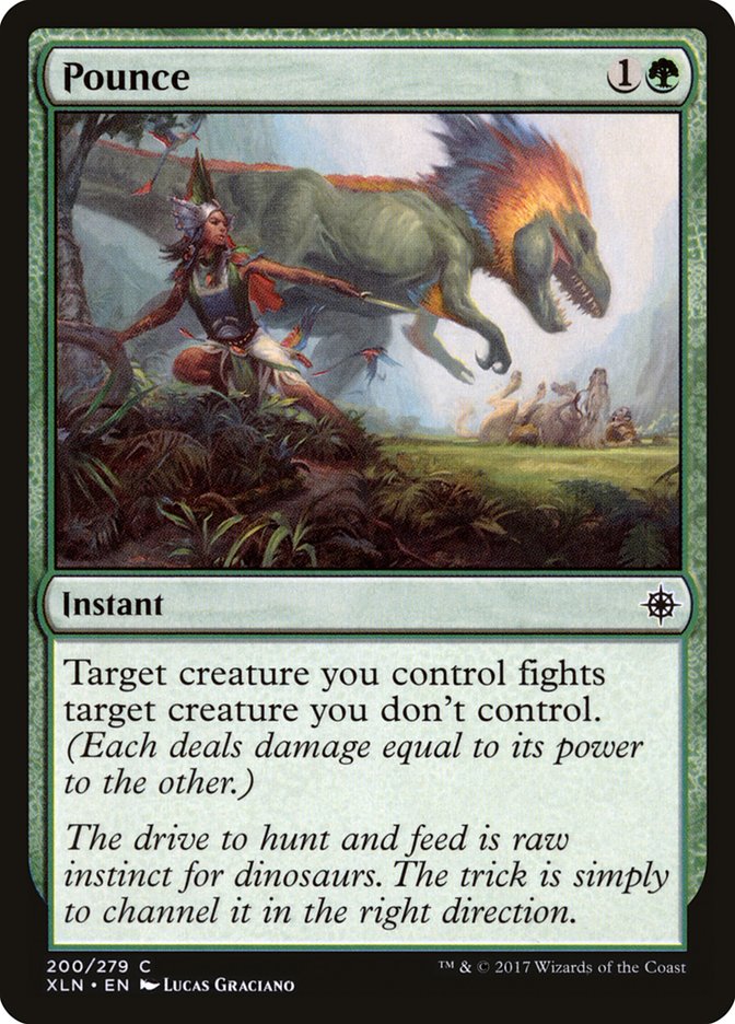 {C} Pounce [Ixalan][XLN 200]