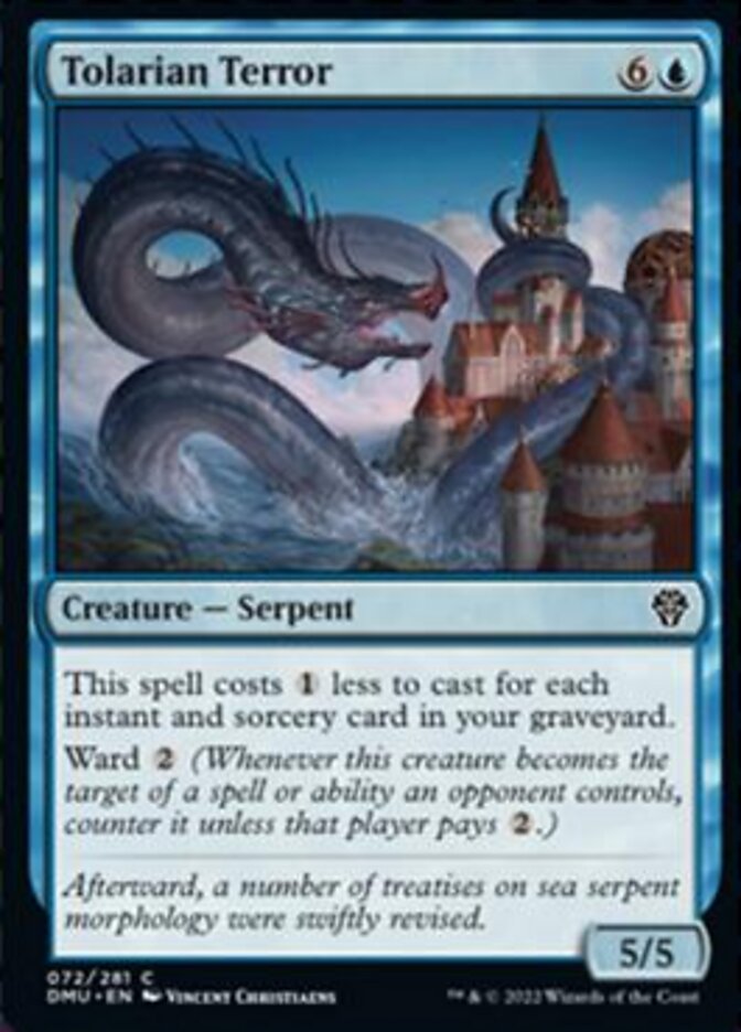 {@C} Tolarian Terror [Dominaria United][DMU 072]