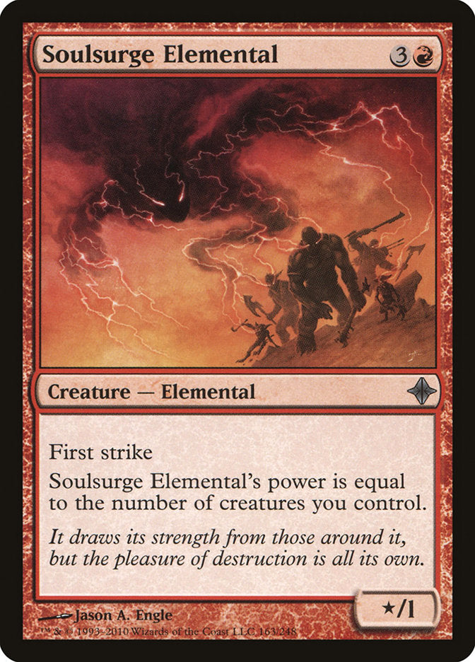 {C} Soulsurge Elemental [Rise of the Eldrazi][ROE 163]