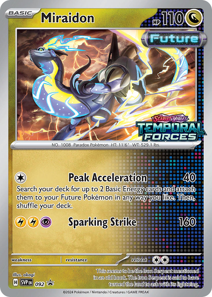 [PKM-R] Miraidon (092) [Scarlet & Violet: Black Star Promos]