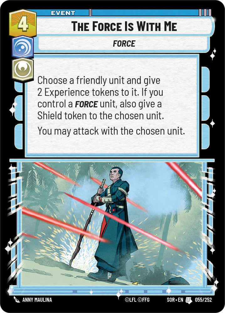 {SW-C} The Force is With Me (055/252) [Spark of Rebellion]