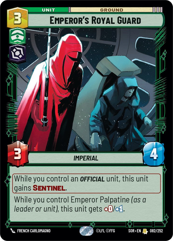 {SW-R} Emperor's Royal Guard (082/252) [Spark of Rebellion]