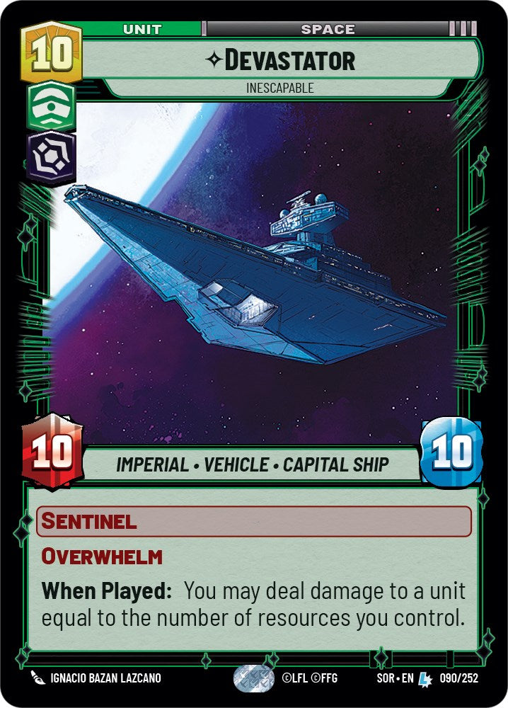 {SW-R} Devastator - Inescapable (090/252) [Spark of Rebellion]