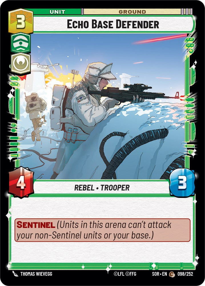 {SW-C} Echo Base Defender (098/252) [Spark of Rebellion]