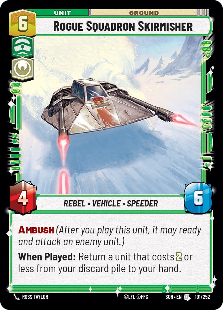 {SW-C} Rogue Squadron Skirmisher (101/252) [Spark of Rebellion]