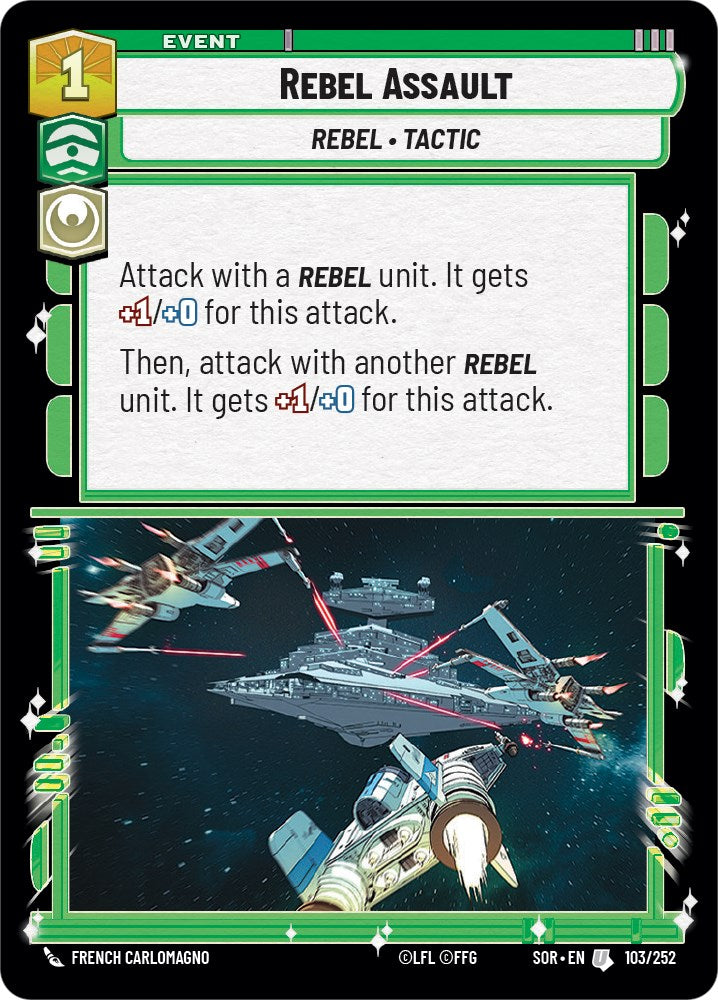 {SW-C} Rebel Assault (103/252) [Spark of Rebellion]