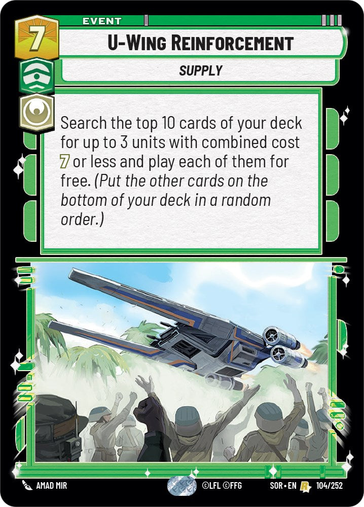 {SW-R} U-Wing Reinforcement (104/252) [Spark of Rebellion]