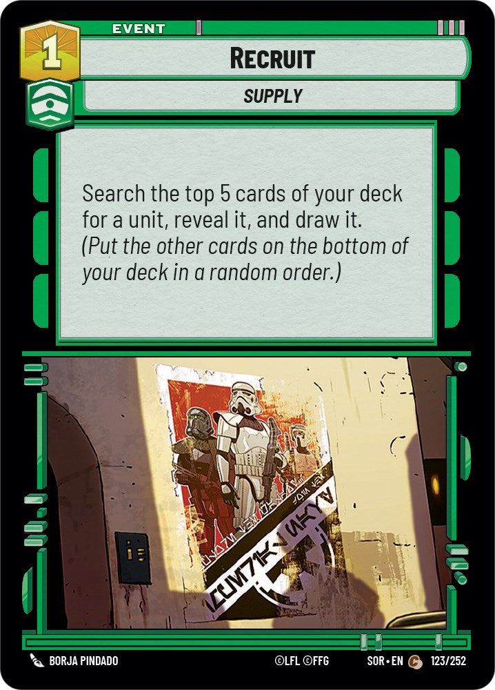 {SW-C} Recruit (123/252) [Spark of Rebellion]