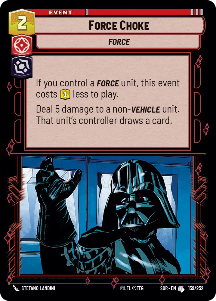 {SW-C} Force Choke (139/252) [Spark of Rebellion]