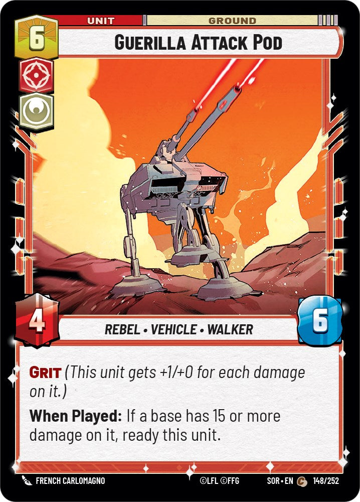 {SW-C} Guerilla Attack Pod (148/252) [Spark of Rebellion]