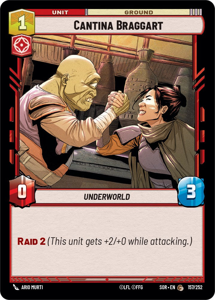 {SW-C} Cantina Braggart (157/252) [Spark of Rebellion]