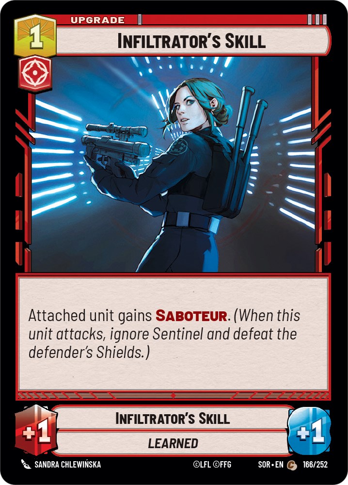 {SW-C} Infiltrator's Skill (166/252) [Spark of Rebellion]