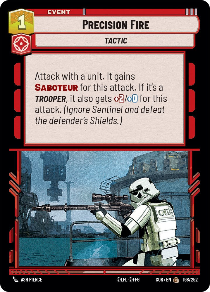 {SW-C} Precision Fire (168/252) [Spark of Rebellion]