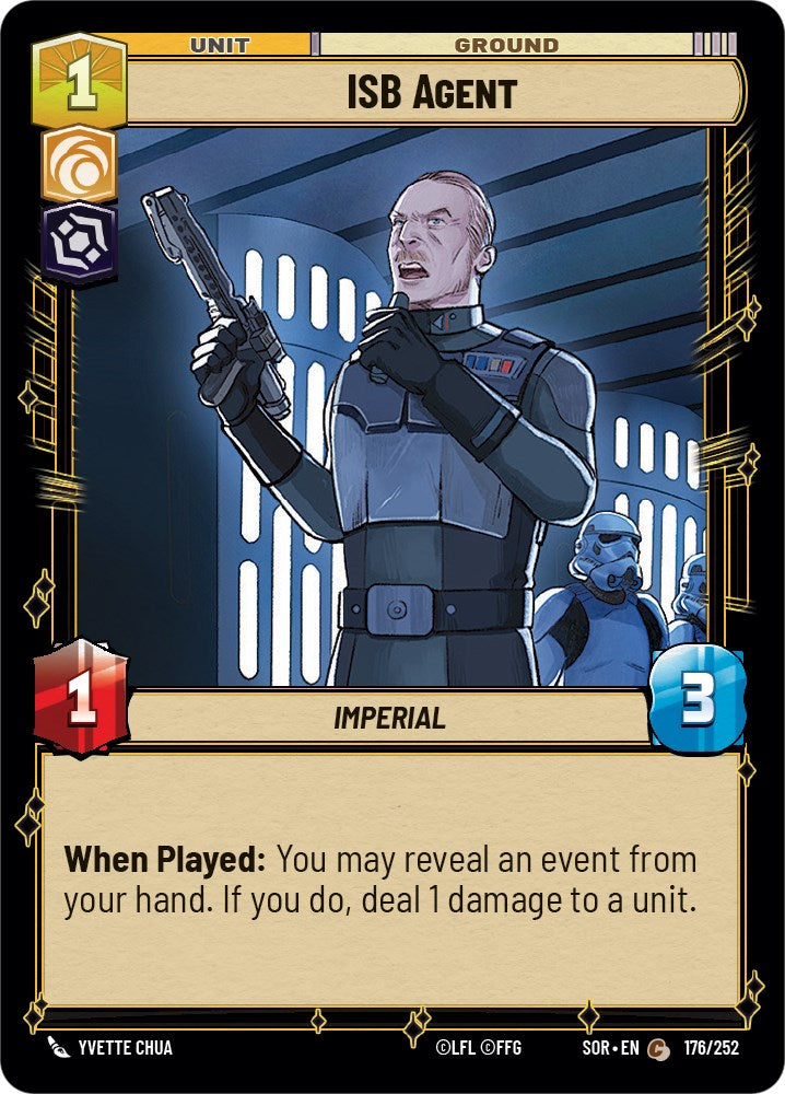 {SW-C} ISB Agent (176/252) [Spark of Rebellion]