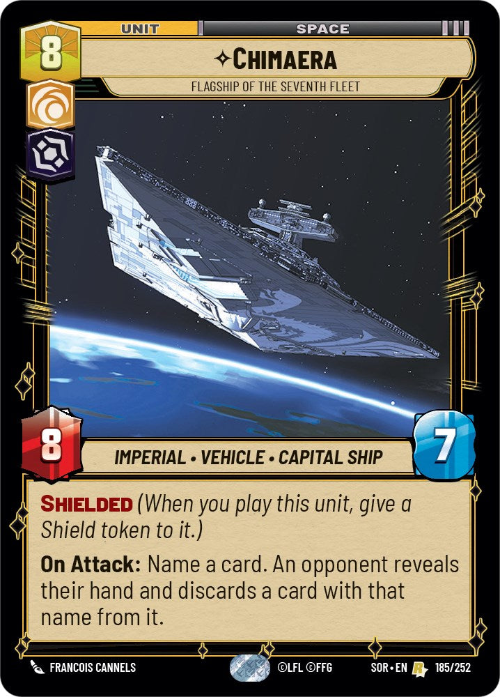 {SW-R} Chimaera - Flagship of the Seventh Fleet (185/252) [Spark of Rebellion]