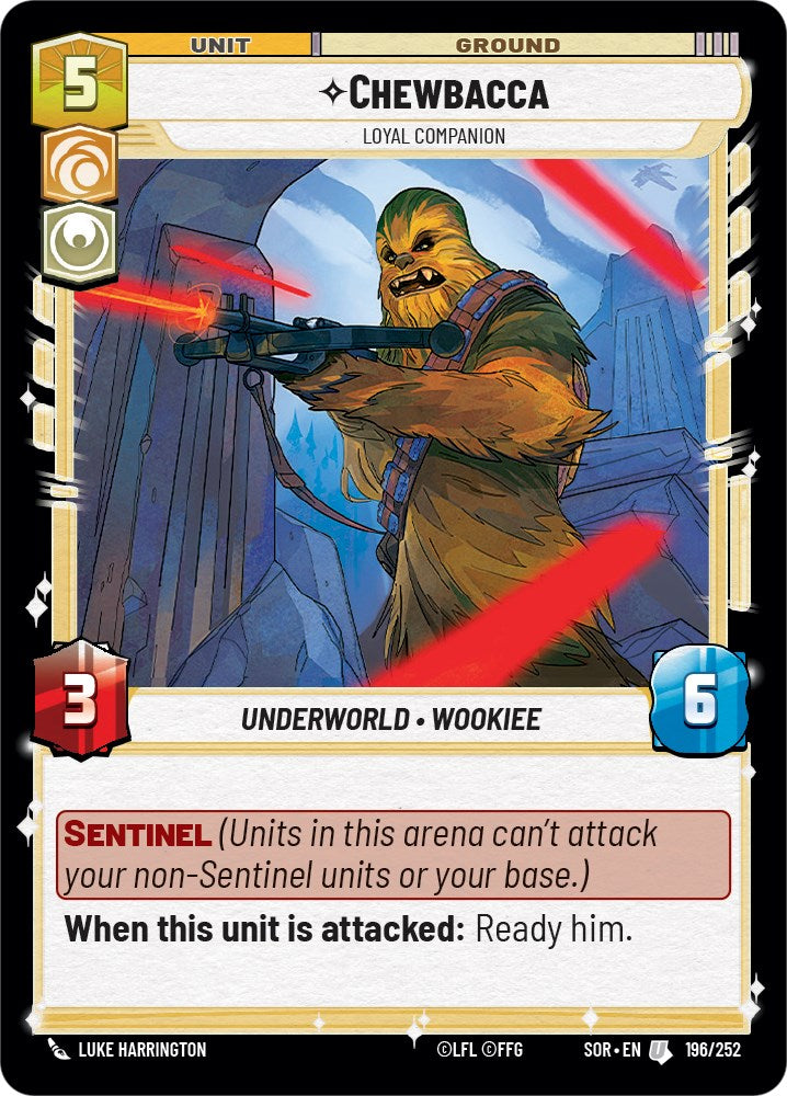 {SW-C} Chewbacca - Loyal Companion (196/252) [Spark of Rebellion]