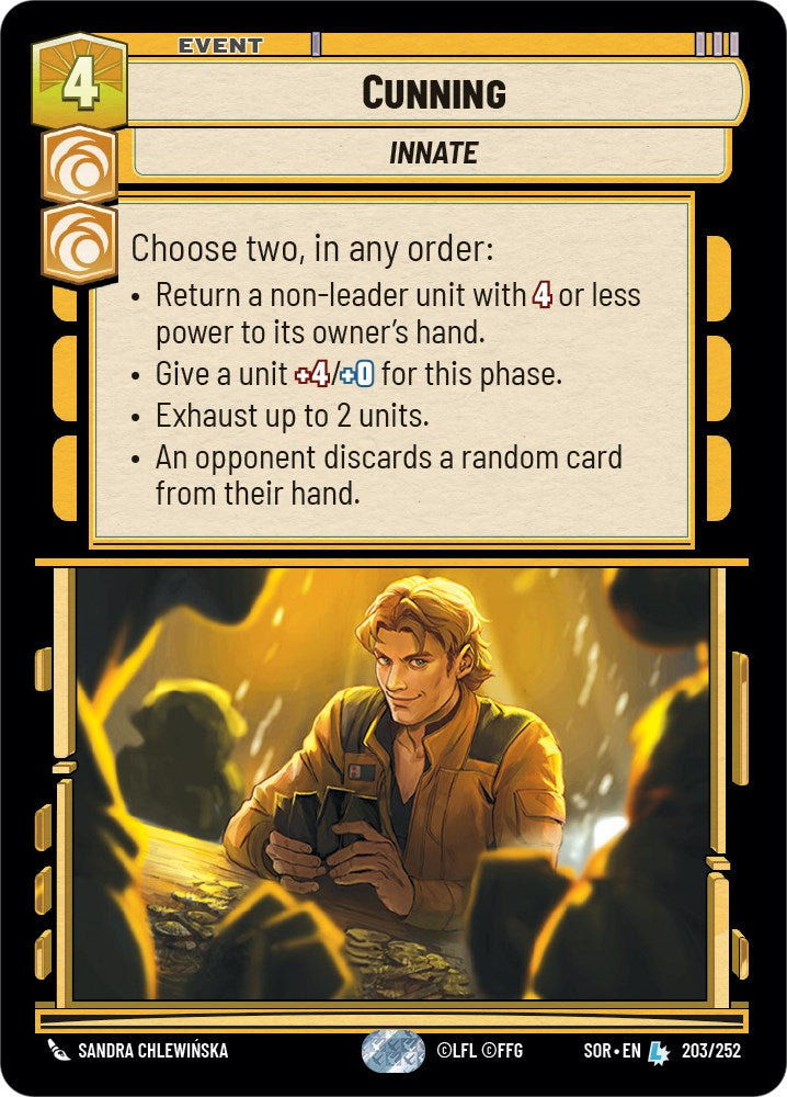 {SW-R} Cunning (203/252) [Spark of Rebellion]