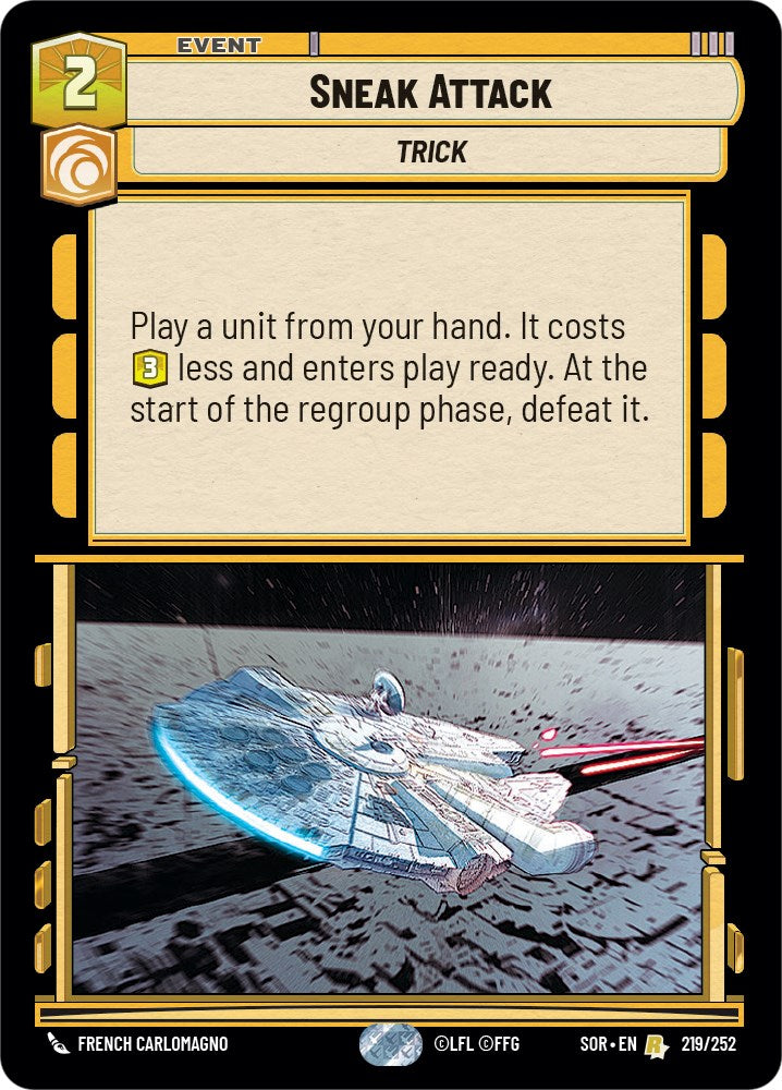 {SW-R} Sneak Attack (219/252) [Spark of Rebellion]