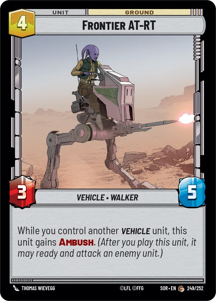 {SW-C} Frontier AT-RT (249/252) [Spark of Rebellion]