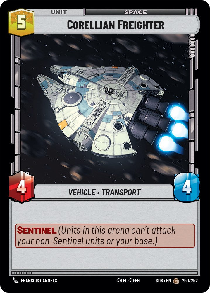 {SW-C} Corellian Freighter (250/252) [Spark of Rebellion]