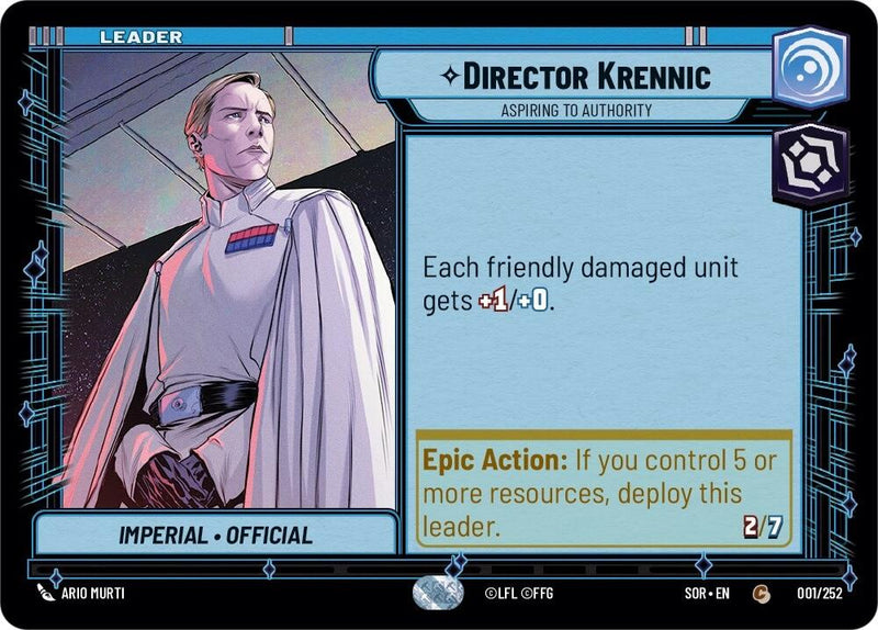 {SW-L} Director Krennic - Aspiring to Authority (001/252) [Spark of Rebellion]