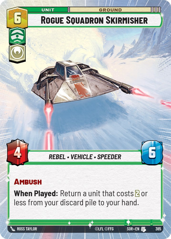 {SW-C} Rogue Squadron Skirmisher (Hyperspace) (365) [Spark of Rebellion]