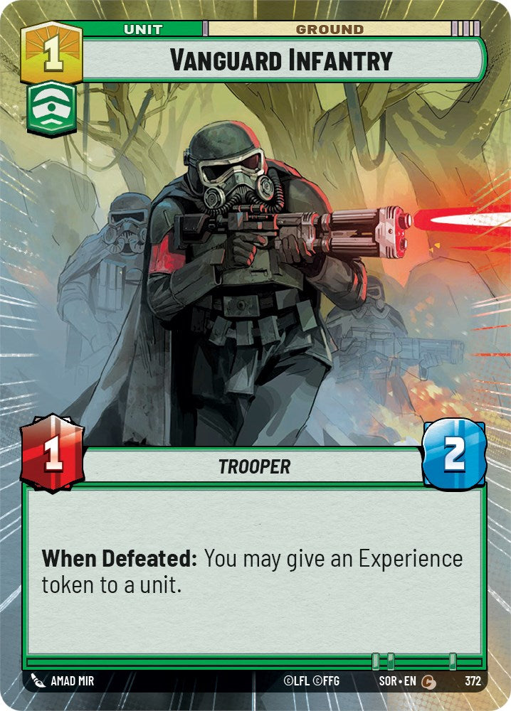 {SW-C} Vanguard Infantry (Hyperspace) (372) [Spark of Rebellion]