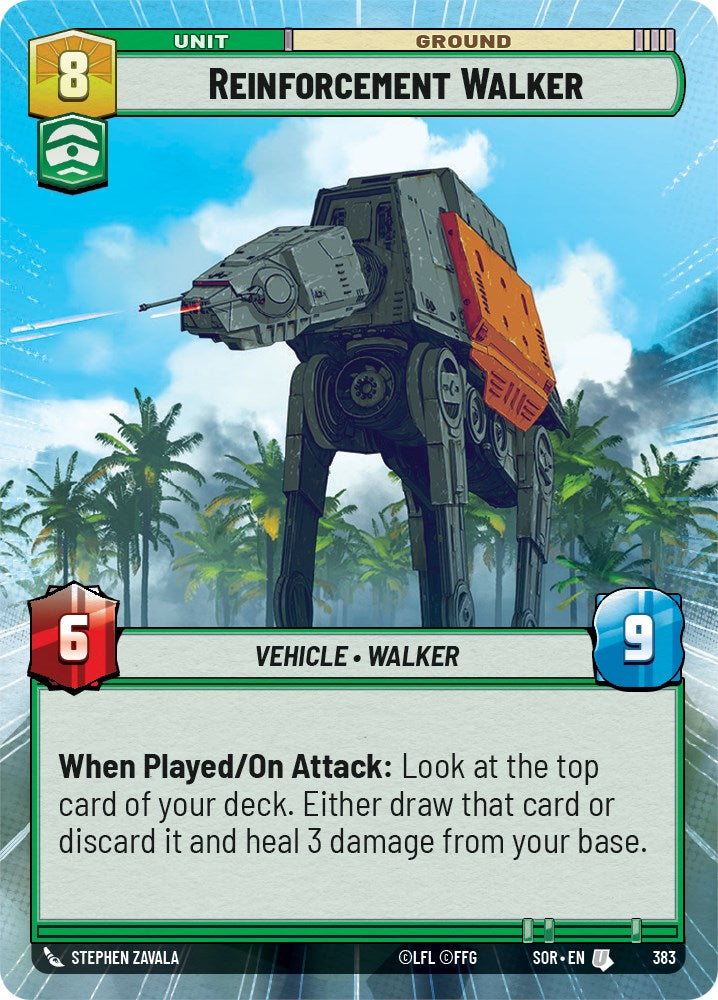 {SW-C} Reinforcement Walker (Hyperspace) (383) [Spark of Rebellion]