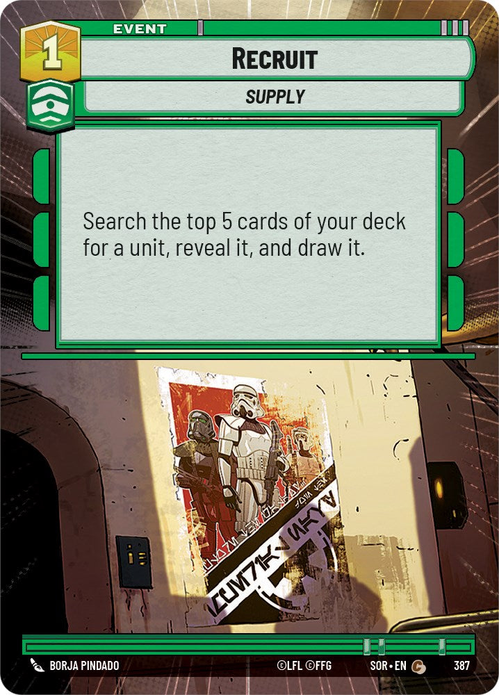 {SW-C} Recruit (Hyperspace) (387) [Spark of Rebellion]