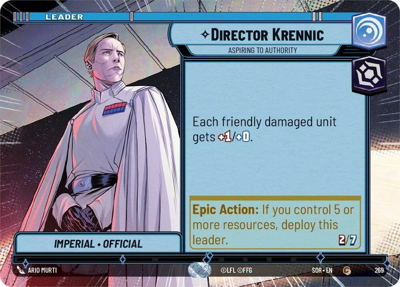 {SW-C} Director Krennic - Aspiring to Authority (Hyperspace) (269) [Spark of Rebellion]