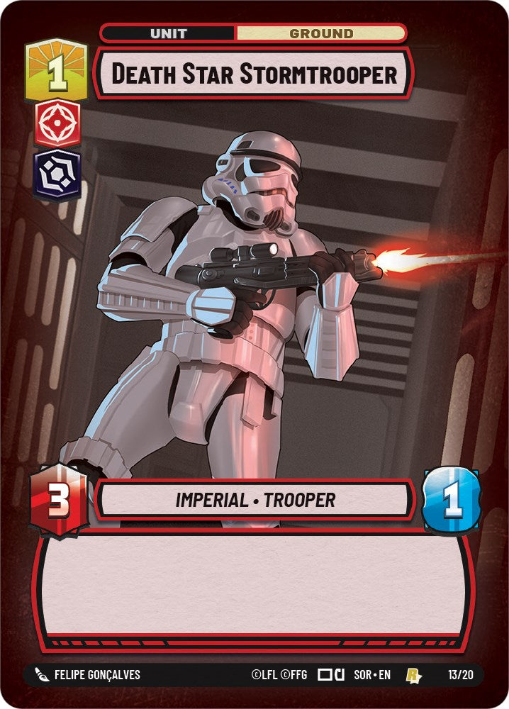 {SW-R} Death Star Stormtrooper (Weekly Play Promo) (13/20) [Spark of Rebellion Promos]