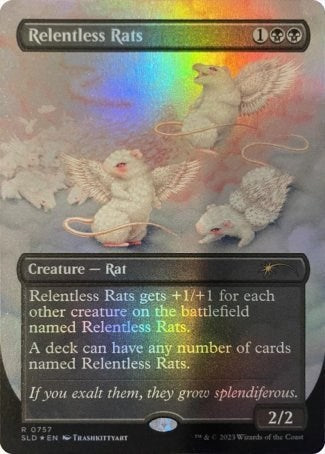 {R} Relentless Rats (757) [Secret Lair Drop Series][SLD 757]