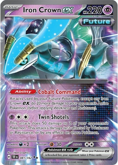 [PKM-R] Iron Crown ex (081/162) [Scarlet & Violet: Temporal Forces]