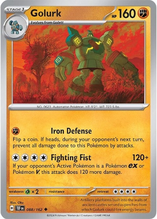 [PKM-C] Golurk (088/162) [Scarlet & Violet: Temporal Forces]